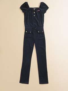Juicy Couture   Girls French Terry Jumpsuit    