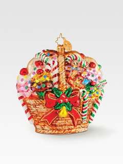 Christopher Radko   Sugar Coated Cargo Ornament    