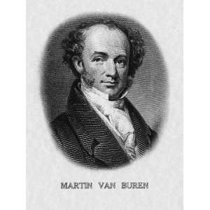  US President Martin Van Buren Premium Poster Print, 24x32 
