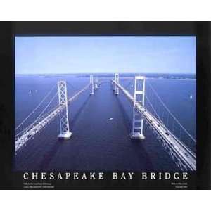 Chesapeake Bay Bridge by Mike Smith. size 28 inches width 