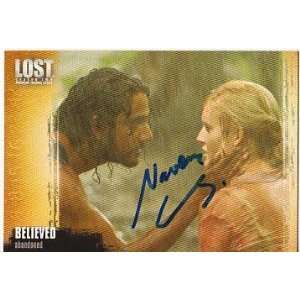  NAVEEN ANDREWS Lost SIGNED TRADING CARD: Toys & Games
