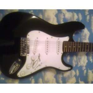   Autographed Electric Guitar Hand Signed By Nikki Sixx 