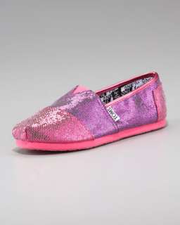 Toms Youth Glitter Shoe  