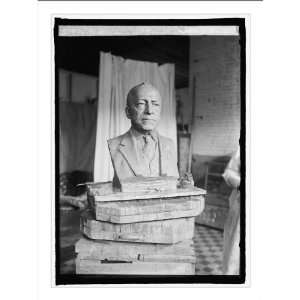 Historic Print (M) Bust of Samuel Gompers by U.S.J. Dunbar, 5/18/25