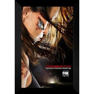  Terminator Sarah Connor 27x40 FRAMED TV Poster   2007 