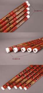   Red Line◄Bamboo Flute Dizi Kit►Chinese Knot✚Bag✚Dimo✚Glue