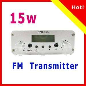 10pcs 15W V1.0 FM stereo PLL broadcast transmitter  