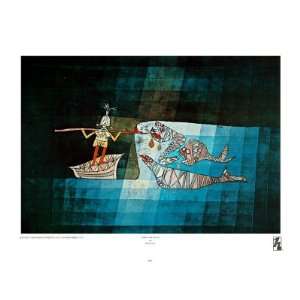  Sinbad the Sailor Finest LAMINATED Print Paul Klee 22x17 