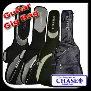   Guitar Bag Electric Acoustic Classical Bass Gig Case 5 8 15 25 Foam
