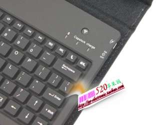 features 1 2 in 1 wireless bluetooth keyboard folding leather 