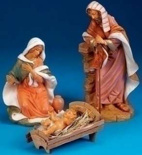 Fontanini 18 Italian Holy Family Nativity Outdoor Set  