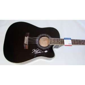 Vince Gill Autographed Signed 12 String Guitar & Proof PSA