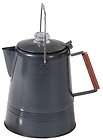 Brand New Stansport Black Granite 28 Cup Percolator Coffee Pot