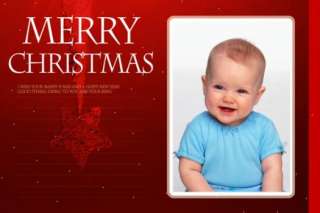 Custom Photo Holiday Christmas Greeting Cards Design  