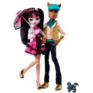  Monster High Draculaura And Clawd Wolf Doll Giftset Toys & Games