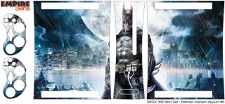 Batman Arkham Asylum #5   Skin set for Xbox 360 System  