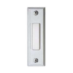   Builder Surface Mount White Pushbuttons Door Chimes