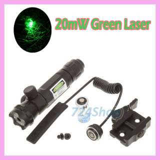 New 20mW Green Rifle Laser Scopes Aiming Sight with Mounts 1000m(night 