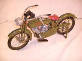   New in the Box 1917 Harley Davidson 3 Speed V Twin Model F Motorcycle
