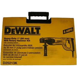 New DeWalt D25213K Heavy Duty 1 SDS Rotary Hammer Kit  