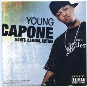    YOUNG CAPONE   Lights, Camera, Action CD Single 