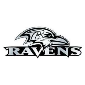   Sports Baltimore Ravens Silver Auto Emblem: Sports & Outdoors