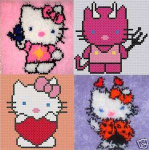 Pick 2  Hello Kitty Latch Hook Kits   Message me with yopur Choices 