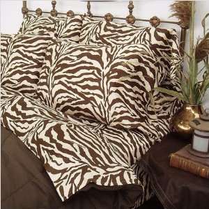   Set Size Extra Long Twin, Color Brown Zebra