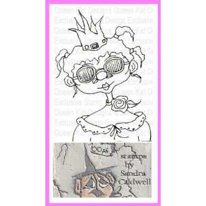  Honey Child Doodle Unmounted Rubber Stamp 