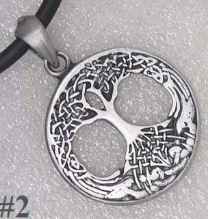 Irish Celtic knot Tree of life Pewter Pendant/Key Chain  