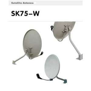   30  75cm FTA Free To Air KU Band Satellite Dish Antenna Electronics