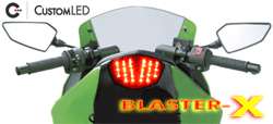 Custom LED 2008 2011 Kawasaki Ninja 250R Blaster X Integrated LED Tail 