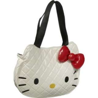 Loungefly Hello Kitty White Quilted Face Bag Clothing
