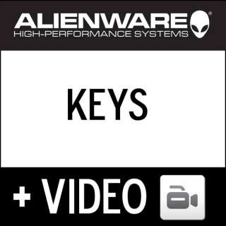 Alienware Area 51 M17X R1 M17 R1 Laptop Keyboard Key  