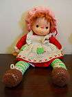 22 crocheted Strawberry Shortcake Doll w/rubber head,h