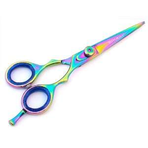   Barber Multicolor Titanium Razor Edge Hair Cutting Shears / Scissors