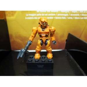  Halo Wars Mega Bloks Series 3  Orange UNSC Spartan w 