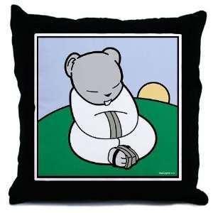  Tao of Hamster Pets Throw Pillow by 