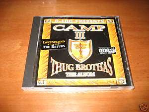   Camp 3 Thug Brothas Rap CD Lil Boosie Max Minelli 820504004423  