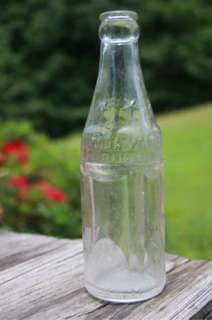 Vintage Coca Cola Soda Water Bottle Lima OH 6 oz  