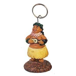  Hawaiian Hula Man with Ukulele Photo Card Holder Kitchen 