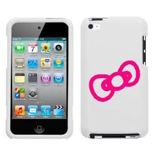  APPLE IPOD TOUCH ITOUCH 4 4TH HELLO KITTY PINK BOW OUTLINE 
