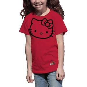  Cardinals Hello Kitty Inverse Girls Crew Tee Shirt: Sports & Outdoors