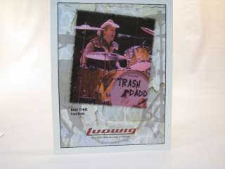Ludwig Drum Company Todd Trent Trash Daddy Drummer  