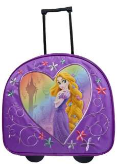 Disney Princess Tangled Rapunzel Rolling Luggage  NEW   