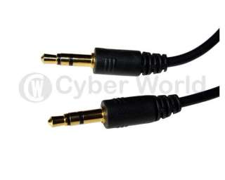 5mm Jack Audio AUX  Gold Cable for HTC Desire S  