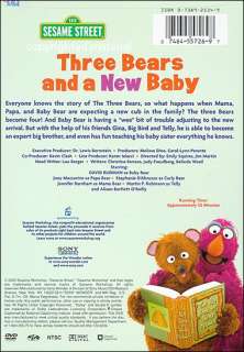   Street   Three Bears and a New Baby (DVD, 2003) 074645572697  