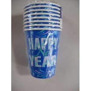    Shooting Stars Happy New Year Hot/Cold Cups
