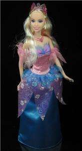 Mattel Barbie Princess Odette of Swan Lake Doll Blue Purple New 