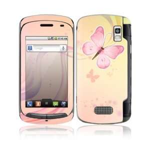  LG Genesis Decal Skin Sticker   Pink Butterfly Everything 